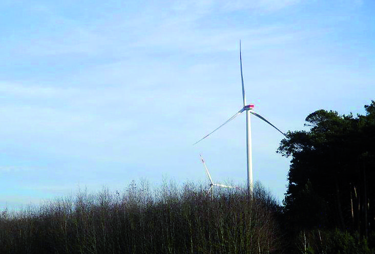 Inbetriebnahme des neuen Windparks Schlenzer I