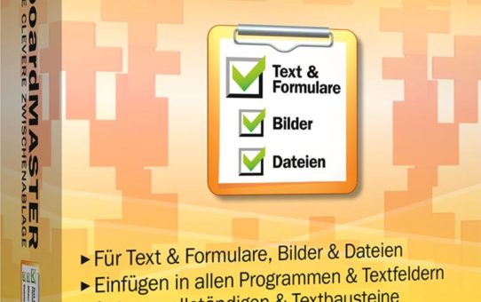 Clipboard Master 4.5 unterstützt Einhandbedienung