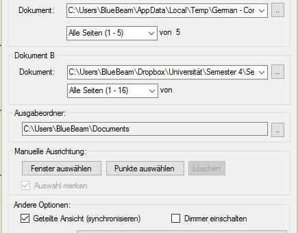 Dokumenten & Zeichnungsvergleich auch von Explosionszeichnungen und Bauplänen von zwei oder mehreren Files mit Bluebeam - Revu