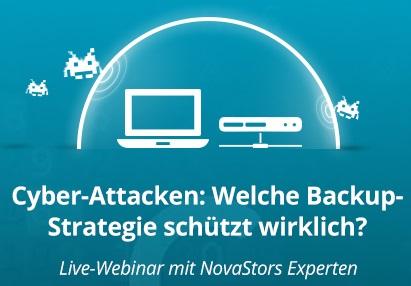 NovaStor-Webinar: Backup-Strategien zum Schutz vor Cyber-Attacken & Ransomware