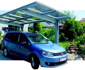 Solarcarport meets E-Mobilität