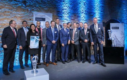 SMA siegt beim renommierten Manufacturing Excellence Award in zwei Kategorien