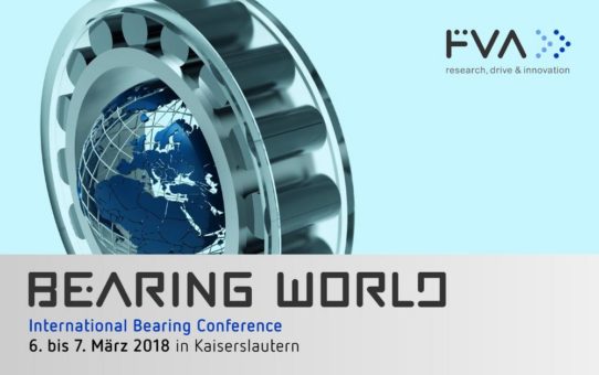 International Bearing Conference am 6. und 7. März 2018, Kaiserslautern