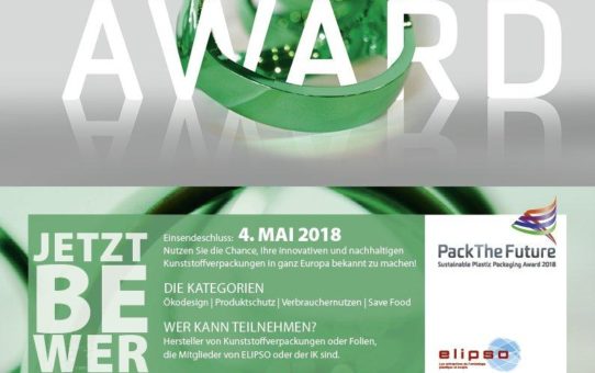 PackTheFuture Award startet in die vierte Runde