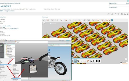 KISTERS 3DViewStation Integration in Siemens TeamCenter Engineering und Active Workspace