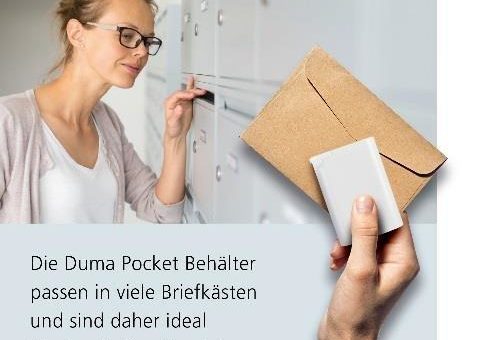 Gerresheimer auf der CPhI 2018: Duma Pocket passt in viele Briefkästen