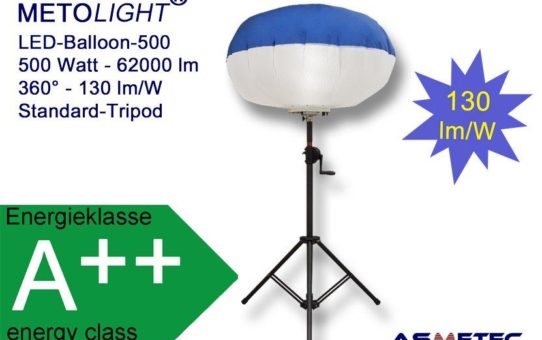 METOLIGHT LED Leuchtballon zur Miete