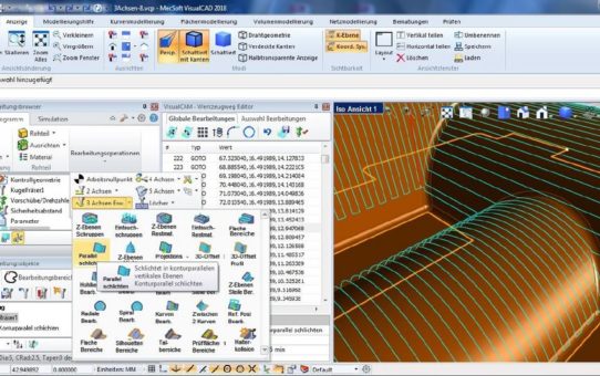 MecSoft Europe präsentiert VisualCAD-CAM 2018