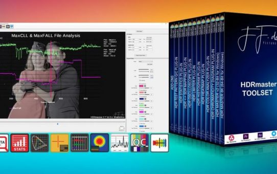 HDRmaster 8K: Software zur HDR-Bildanalyse und für dynamische HDR 10+ Metadaten