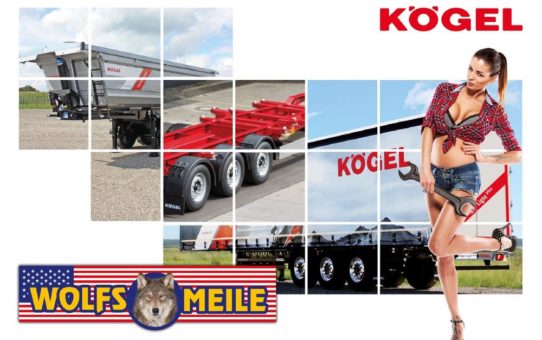 Kögel auf dem größten Trucker-Festival des Nordens