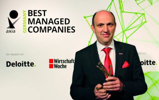 Kögel mit Axia Best Managed Companies Award ausgezeichnet