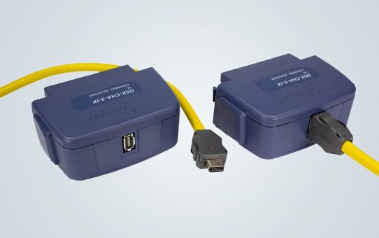 ix Industrial® Messadapter für FLUKE DSX CableAnalyzer™ verfügbar