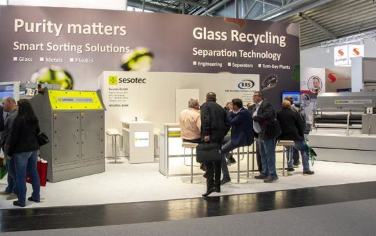 IFAT 2018 Präsentationsplattform für Sesotec Smart Sorting Solutions