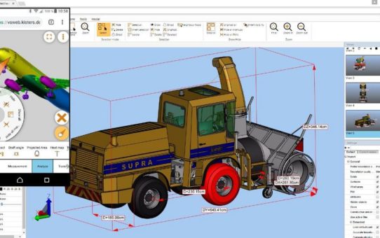 Echte mobile Visualisierung von CAD Daten unterschiedlichster Quellen