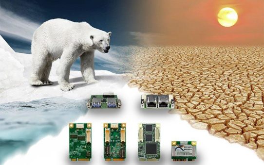 Mini PCie Karten mit erweitertem Temperaturbereich