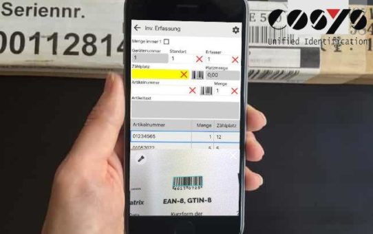 Inventur App von COSYS für eine einfache Inventur in Ihrem Unternehmen