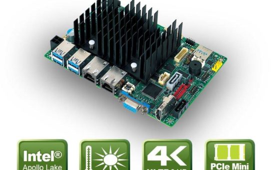 PD10AS Serie – 3,5“ CPU Board mit Apollo Lake SoC