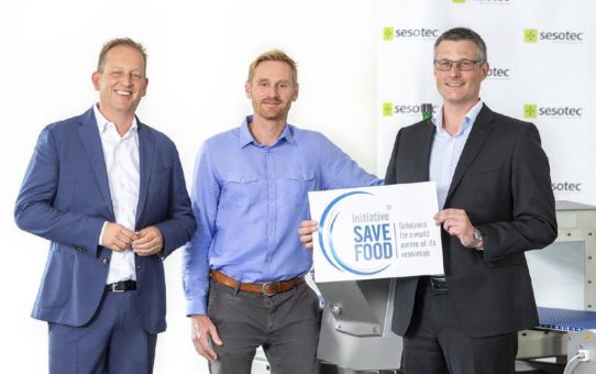 Sesotec ist Mitglied bei der Initiative „SAVE FOOD“