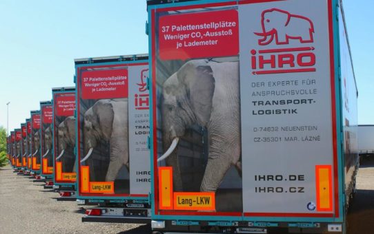 Ihro übernimmt 20 Kögel Euro Trailer Mega Rail