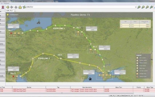 Yokogawa bringt Enterprise Pipeline Management Solution R1.03 auf den Markt