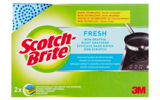 Neue Scotch-Brite Fresh Reinigungsschwämme für einen hygienischeren Abwasch