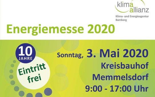 Energiemesse 2020 in Bamberg