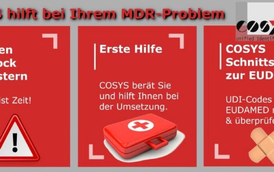 Erste Hilfe für die Medical Device Regulation (MDR)