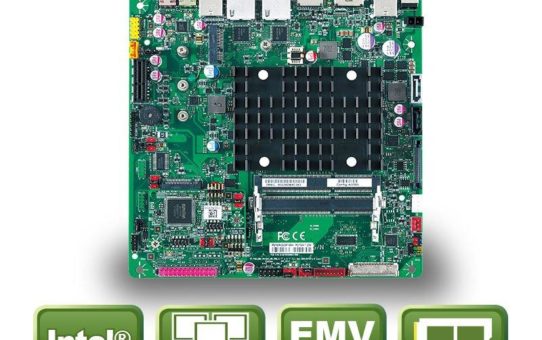 Thin-Mini ITX Board with Apollo Lake BGA Processors