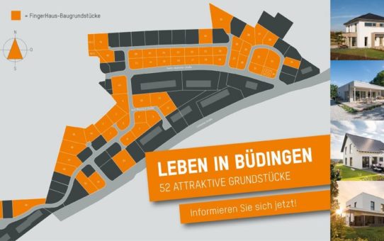 Leben in Büdingen – 52 attraktive Baugrundstücke am Rande des Rhein-Main-Gebietes