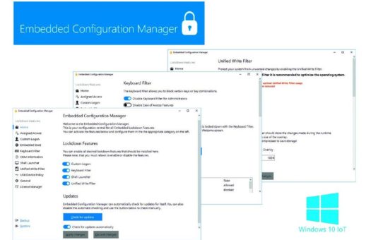 Embedded Einstellungen einfach gemacht