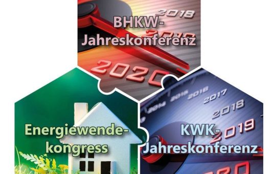 Energiewende, BHKW und KWK – drei Jahreskongresse im Jahre 2020