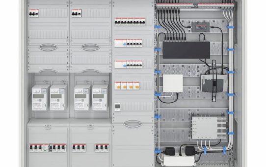 Zukunft von Anfang an mit den neuen ComfortLine Schrankserien von ABB