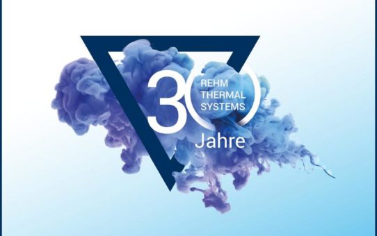 Im Jubiläumsjahr: Neuer Webauftritt für Rehm Thermal Systems