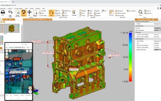 3D CAD Viewing mit der KISTERS 3DViewStation - die Verbindung von einfacher Bedienung, reichhaltiger Funktionalität und hoher Performance