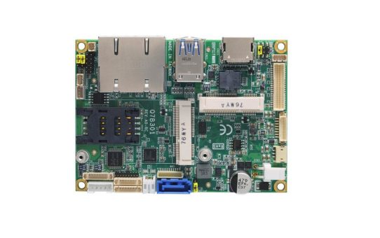 Das neue Qseven Application Board von AXIOMTEK mit der Größe einer Kreditkarte – Q7B301