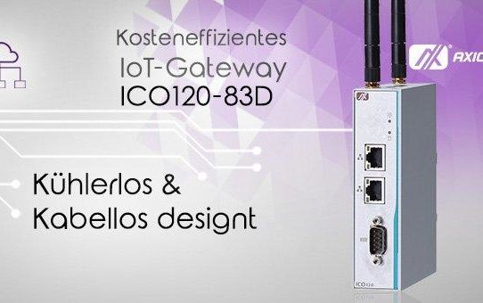 AXIOMTEKs neues kosteneffizientes IoT-Gateway