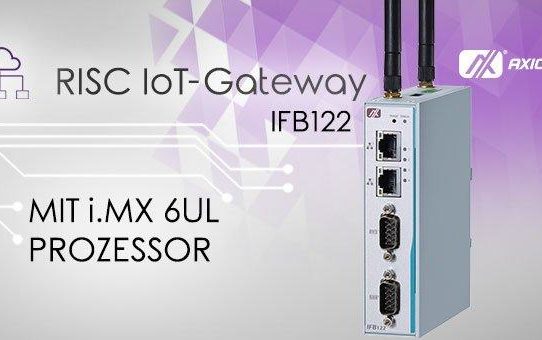 AXIOMTEKs ultra-kompaktes Hutschienen IoT Gateway