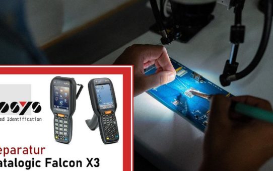 Reparatur von Datalogic Falcon X3 MDE Geräten