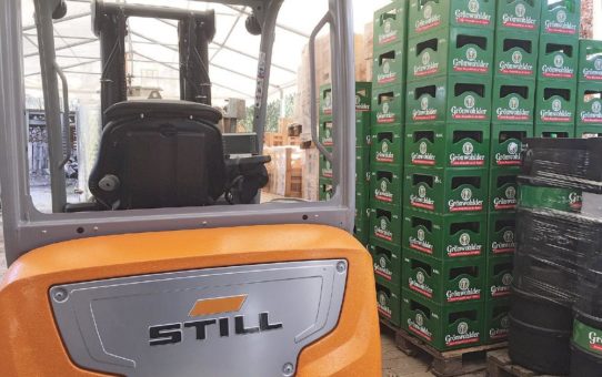 STILL unterstützt Produktion von Desinfektionsmitteln in Grönwohlder Hausbrauerei