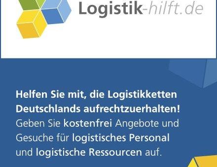 Fraunhofer IML startet eine Internetplattform als Pinnwand zur Aufrechterhaltung der Logistikketten