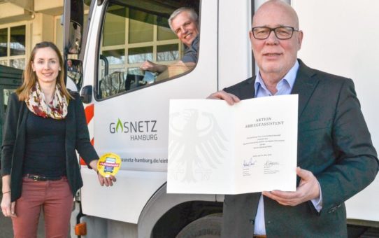 Verkehrssicherheit durch Abbiegeassistenten: Gasnetz Hamburg Partner des Bundesverkehrsministeriums