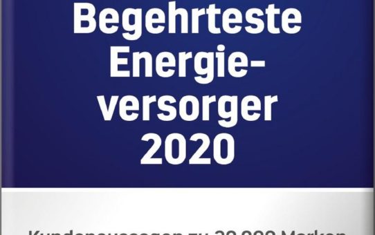Siegel für HanseWerk: Begehrtester Energieversorger 2020