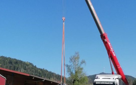 Bau des Windparks Hohenlochen kommt rasch voran