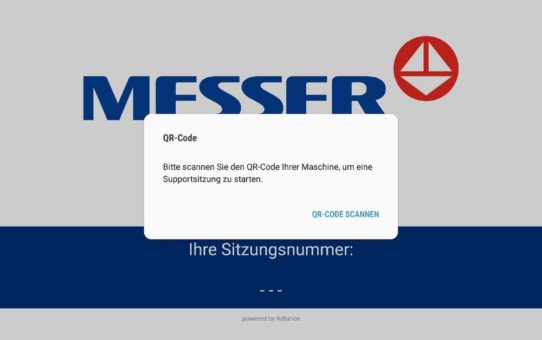 Service der Zukunft auf der FABTECH -  Messer CS vertraut auf Adtance Software