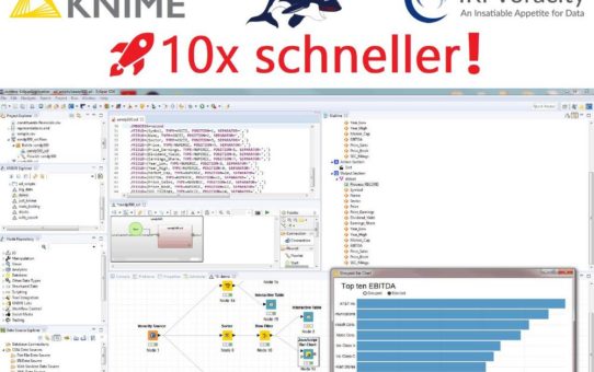 ☑️ KNIME durch Voracity ❿❌ schneller❗ Nahtlose Integration, Steuerung + Analyse von Big Data ☑️