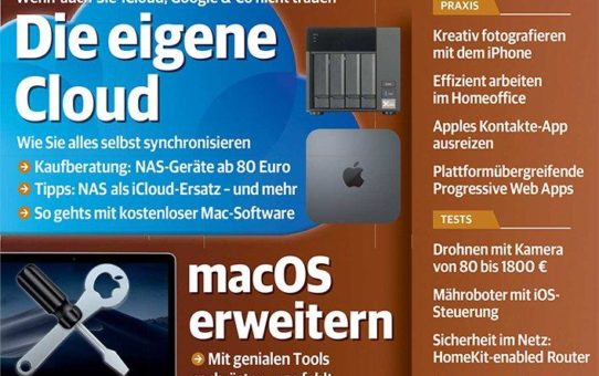 Wenn Sie Apple iCloud, Google & Co. nicht trauen