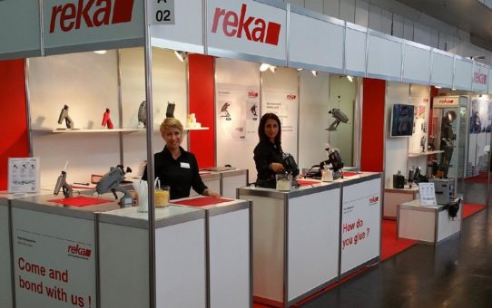 Drupa verschoben - Reka Klebepistolen auf Online-Stand