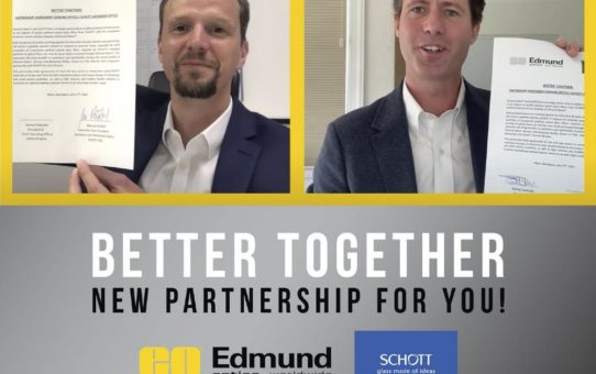 Gemeinsam besser: Partnerschaft zweier Branchenführer ermöglicht schnellen und einfachen Zugang zu optischen Filtern