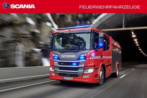 Scania Feuerwehrfahrzeuge: optimiert und besonders sicher