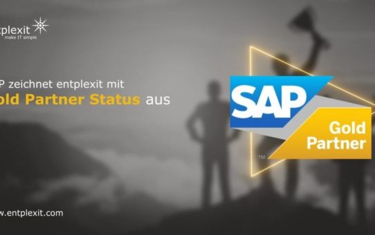 SAP zeichnet entplexit mit Gold Partner Status aus